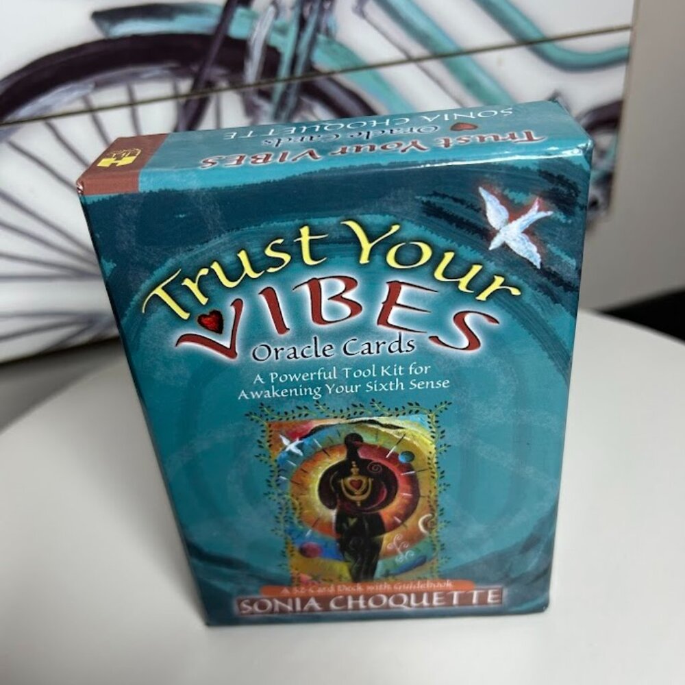 Trust Your Vibes Oracle Cards Set Sonia Choquette Complete with Guide Book